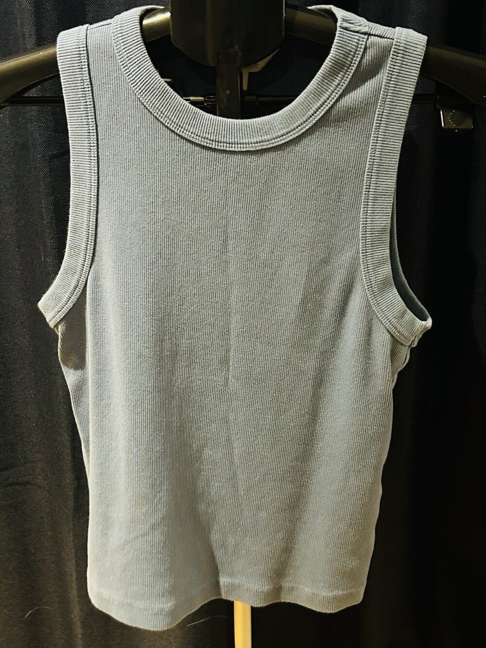 Market & Spruce Blue Tank Top Women's size Petite L